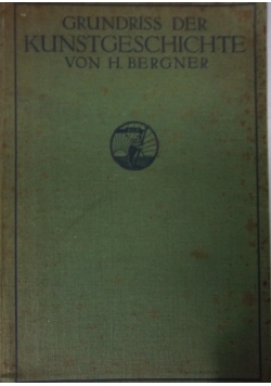 Grundriss der Kunstgeschichte ,1911r.