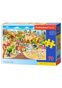 Puzzle premium Dinosaur Park 70