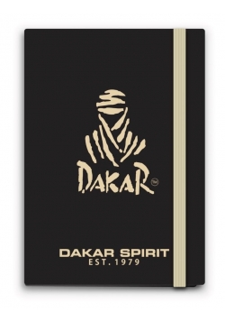 Notes A6 na gumkę Dakar
