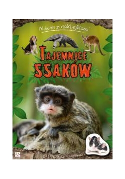 Album z naklejkami - Tajemnice ssaków