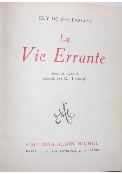 La Vie Errante