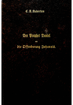 Der Prophet Daniel reprint z 1874 roku
