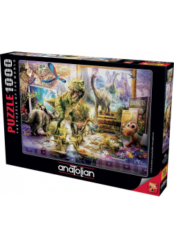 Puzzle 1000 Dinozaury