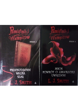 Pamiętniki wampirów, zestaw 2 książek