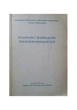 Własność materiałów półprzewodnikowych