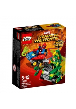 Lego SUPER HEROES 76071 Spiderman kontra Skorpion