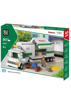 Klocki Blocki Raben Long Truck 267 elementy