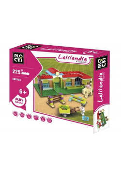 Klocki Blocki Lalilandia 225 elementy W stadninie
