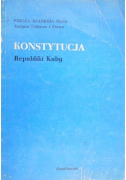 Konstytucja Republiki Kuby