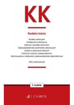Kodeks karny oraz ustawy towarzyszące w.5