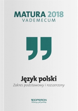 Vademecum 2018 LO Język polski ZPiR OPERON