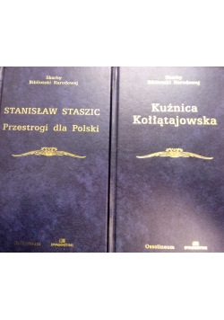 Kuźnica Kołłątajowska Przestrogi dla Polski zestaw 2 książek