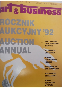 Art & Business, gazeta aukcyjna, 12 numerów