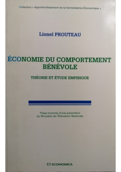 Economie du comportement benevole