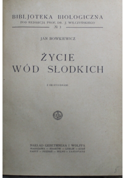 Życie wód słodkich 1927 r.