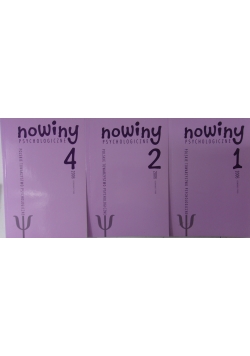Nowiny psychologiczne 1,2,4