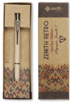 Długopis Zenith 7 Retro w etui beżowy ZENITH