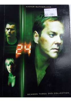 Kiefer Sutherland. Season Three DVD Collection. Zestaw płyt DVD