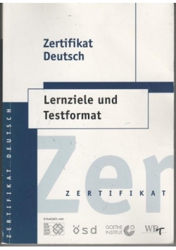 Lernziele und Testformat
