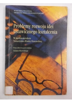 Problemy rozwoju idei ustawicznego kształcenia