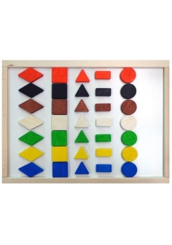 Magnetyczna mozaika geometryczna