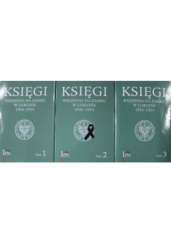 Księgi więzienia na zamku w Lublinie Tom od I do III