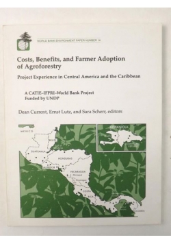 Costs, Benefits, And Farmer Adoption Of Agroforestry.