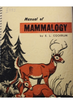 Manual of Mammalogy