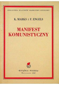 Manifest Komunistyczny 1949r