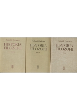 Historia filozofii, zestaw 3 książek