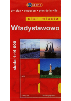 Władysławowo plan miasta