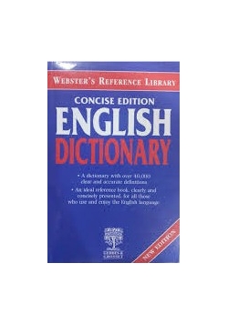 Concise Edition English Dictionary