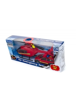 Teama helikopter i auto Straży Pożarnej 1:48