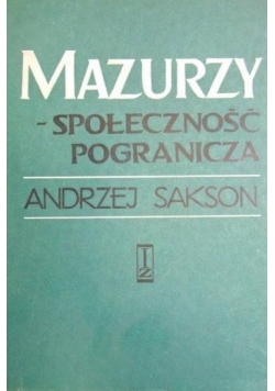 Mazurzy społeczność pogranicza