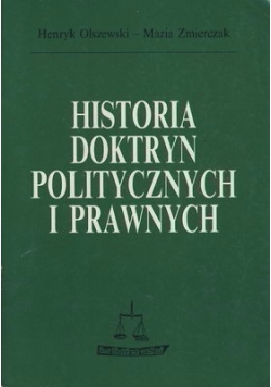 Historia doktryn politycznych i prawnych