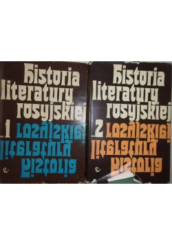 Historia literatury rosyjskiej, Zestaw 2 książek