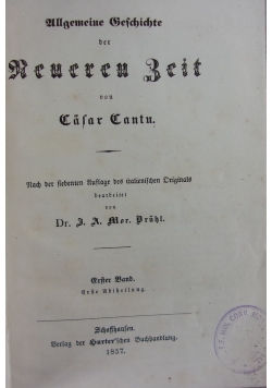 Der Keuren beit, 1857r.