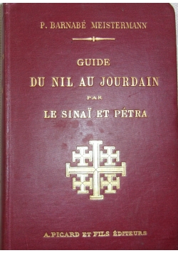Guide du nil au Jourdain, 1909 r.