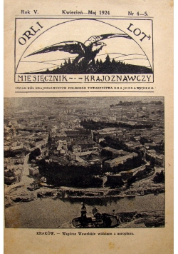 Orli lot Kwiecień-Maj 1924 r.