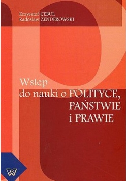 Wstęp do nauki o polityce państwie i prawie