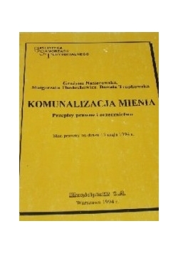 Komunalizacja mienia