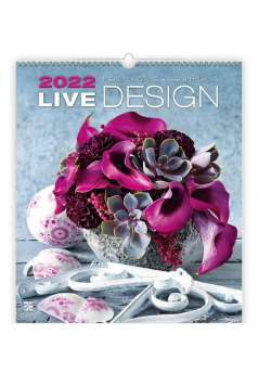 Kalendarz 2022 Live Design HELMA