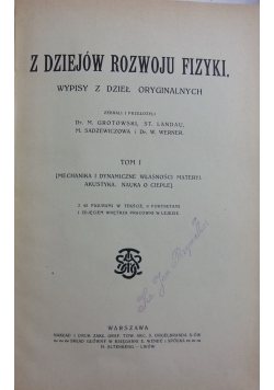 Z dziejów fizyki, 1914 r.