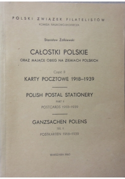 Całostki polskie oraz mające obieg na ziemiach polskich część II
