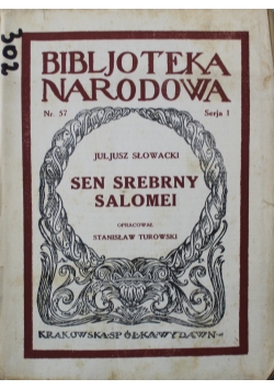 Sen Srebrny Salomei 1923 r