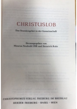 Christuslob