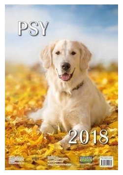 Kalendarz 2018 Ścienny - Psy