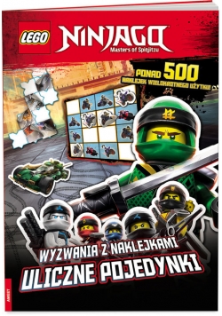 Lego Ninjago Wyzwania z naklejkami Uliczne pojedynki
