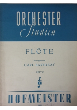 Orchester Studien flote