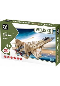 Klocki Blocki Wojsko Odrzutowiec wojskowy